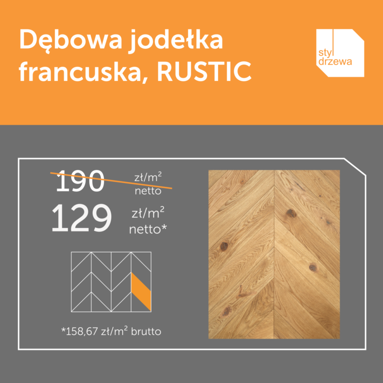 Jodełka francuska dąb