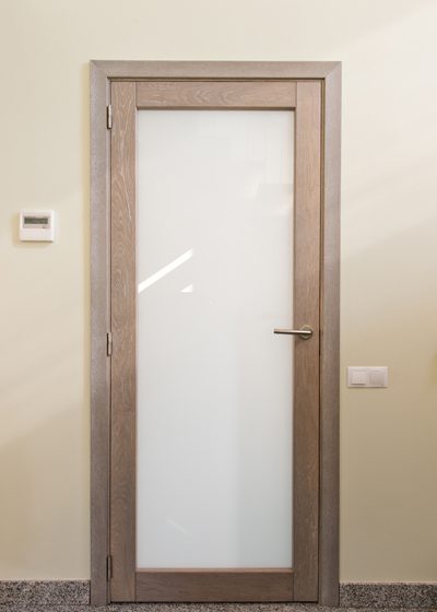 Drewniane dębowe drzwi: modele D1F, D1S, Bezbarwny olej 3305.