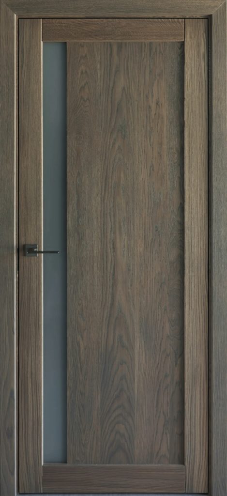Drewniane drzwi wewnętrzne VIEW Graphite