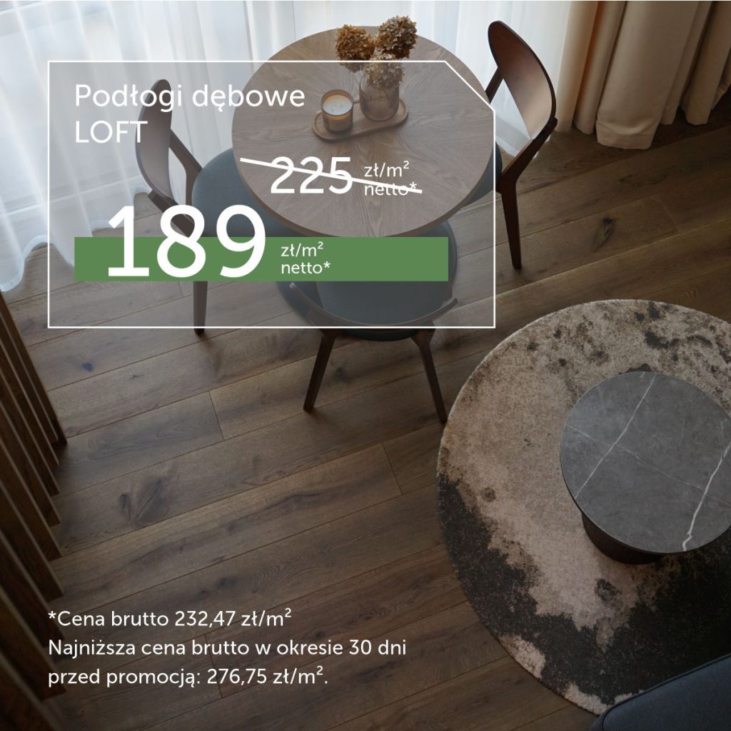 Loftowa elegancja pod Twoimi stopami