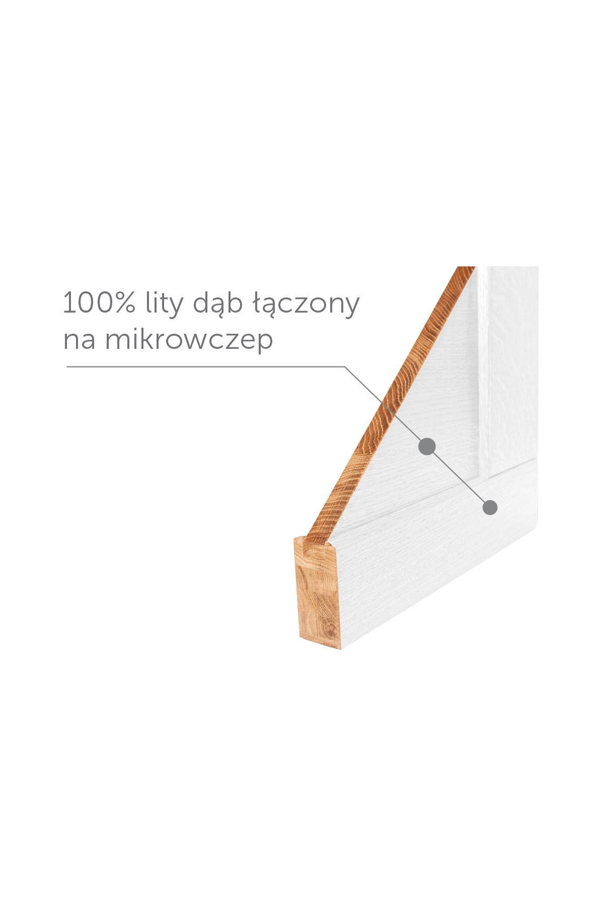 Drzwi drewniane wewnętrzne 