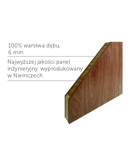Drzwi dębowe Velvet