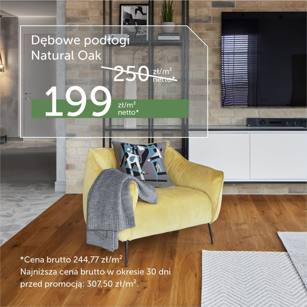 Super cena! Rustykalne dębowe podłogi