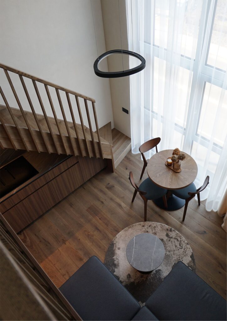 Nowoczesne rozwiązania wnętrzarskie w odcieniu Tobacco