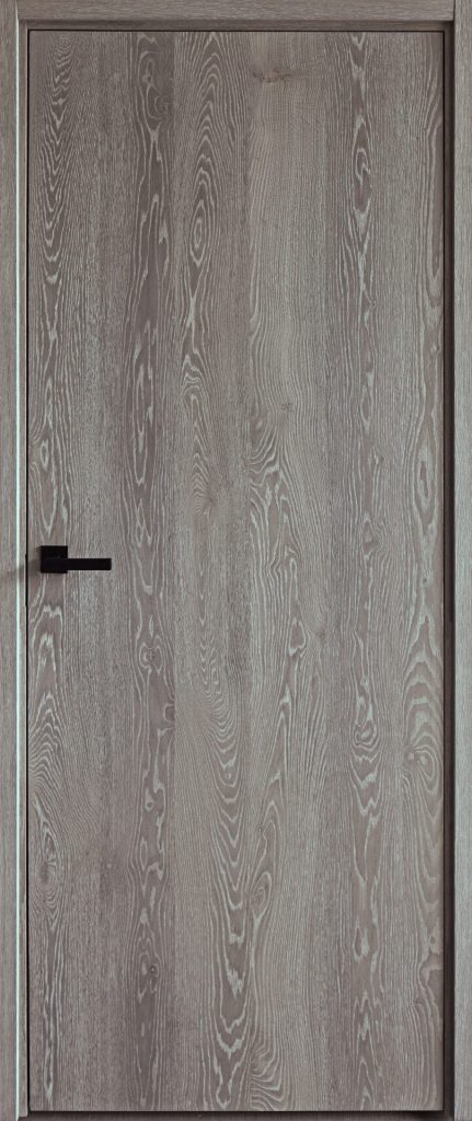 Dębowe drzwi wewnętrzne FLOW Aqua White