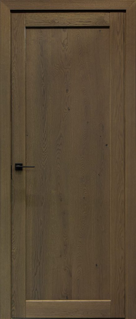 Dębowe drzwi wewnętrzne NEST Tobacco