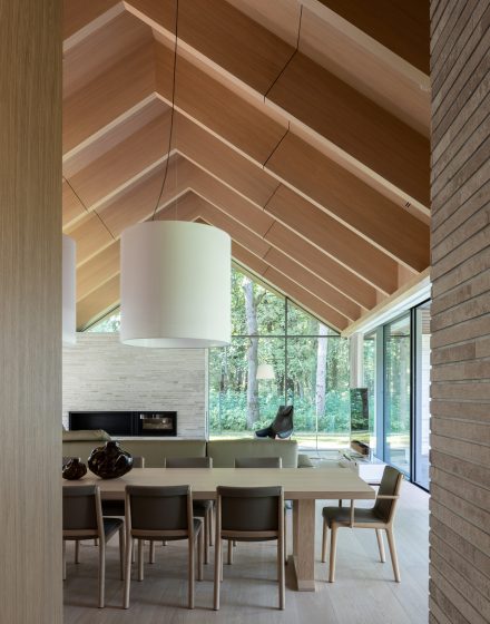 Dom na skraju lasu: harmonia architektury i natury