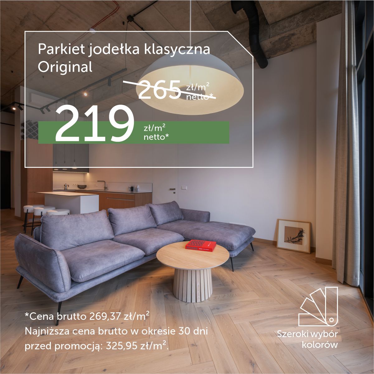 Jodełka klasyczna 90° – popularny wybór naszych klientów